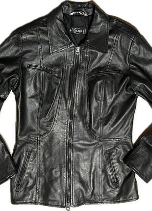 Італійська шкіряна куртка rosalinda (vera pelle)