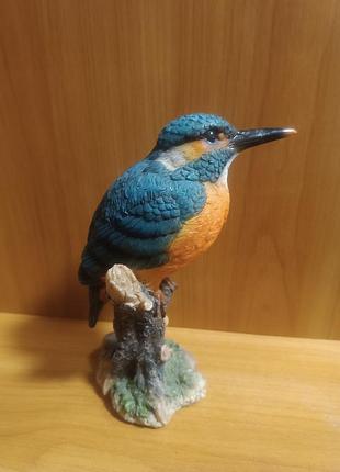 Декоративная фигурка "зимородок"/англия/vivid arts
