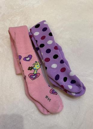 Махрові колготи на дівчинку