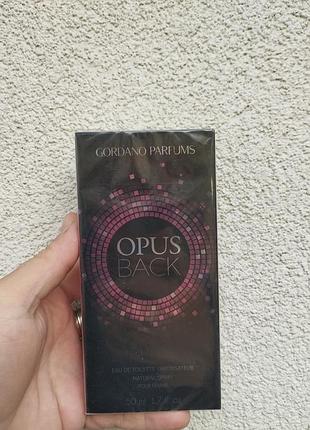 Женская туалетная вода gordano parfums opus back 50 мл – аромат в стиле black opium