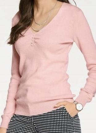 Шовково-котоновий джемпер patrizia dini