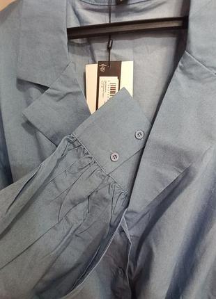 Платье-шорты, платье 54 г. ххл голубое