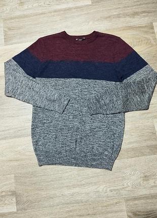 Мужской тонкий свитер m&co размер s