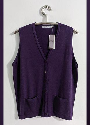 Жилетка вовняна ewm the edinburgh woollen mill