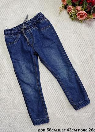 Джинси утеплені на хлопчика 104 см c&a