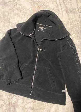 Calvin klein performance tech fleece full zip jacket