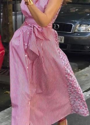 Шовкова сукня міді, американська пройма,розмір 46-48,48-50