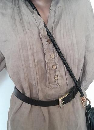 Платье -рубашка из льна, италия ❤️