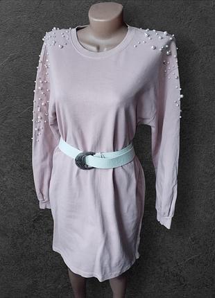 Праздничная туника-платье хлопок