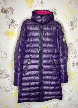 Пуховик зимний пуховое пальто moncler оригинал размер 1 s