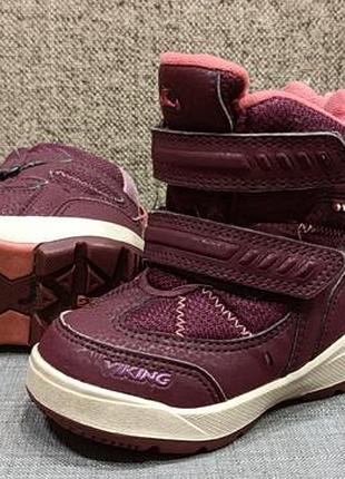 Зимние ботинки viking 13,5см