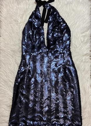 Сукня вечірня в блискітки
