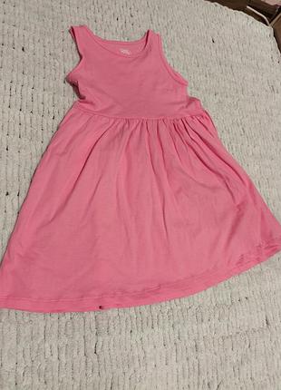 Рожева сукня , сарафан для дівчинки f&f