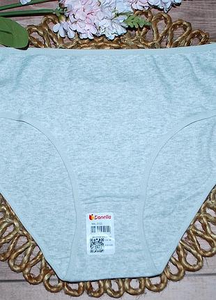 Трусики рубчик батал середня посадка ххл донелла donella хіпстери
