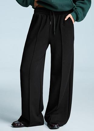 Стильные широкие брюки