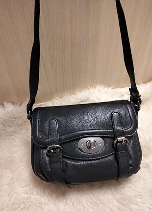 Шкіряна сумка на плече simply be