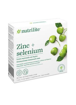 Nutrilite цинк + селен в пакетиках-стиках amway новинка