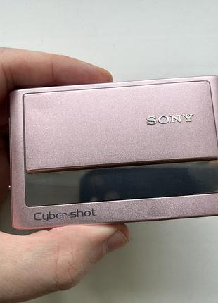 Фотоаппарат камера редкая sony cyber shot dsc-t20 8.1mp розовый