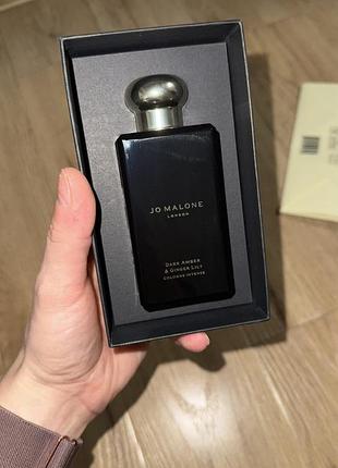 Духи jo malone dark amber&ginger lily