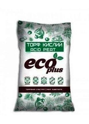 Субстрат торф кислий 50л тм eco plus