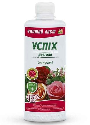 Удобрение минеральное жидкое для роз, 310 мл тм успіх