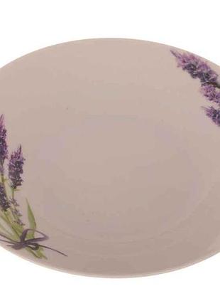 Тарілка глибока №8 d=200мм лаванда (12 шт. в уп) 17-062 тм interos