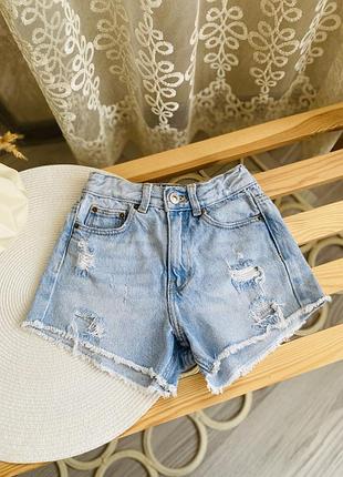 Джинсові шорти на 5-6 років