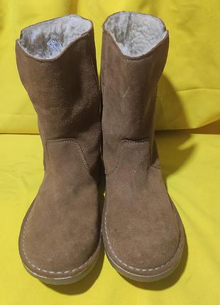 Женские замшевые ботиночки hush puppies