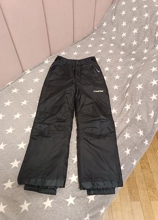 Лижні штани, непромокаючі, теплі, на зиму, р.122-128