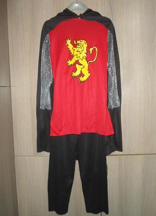 Костюм карнавальний лицар на 10-13 років зріст 146-158 см