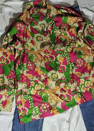 Длинная рубашка батал 18р