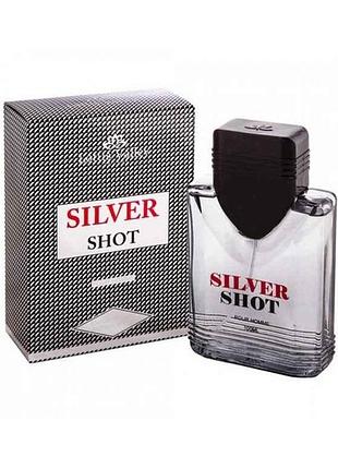 Туалетна вода чоловіча silver shot 100мл т тм lotus valley