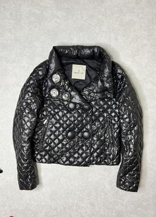 Куртка пуховик женская moncler оригинал размер 0 s- xs