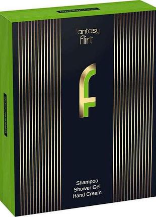 Набір подарунковий для жiнок green (гель д/душшампунькрем д/рук) тм fantasy flirt