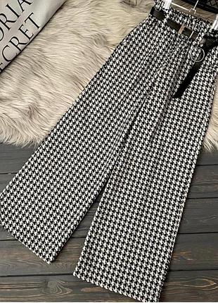 Штани брюки палаццо гусяча лапка 140см