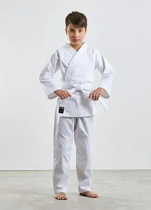 9-11 лет детское белое кимоно для дзюдо outshock judo (decathlon)  качественное детское кимоно для дзюдо от бренда outshock (decathlon)