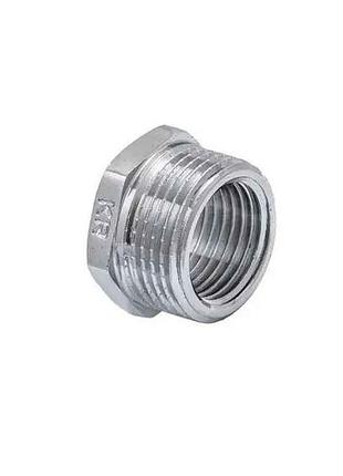 Футорка 3/4 x1/2 kf.f0608.chr хром. тм koer