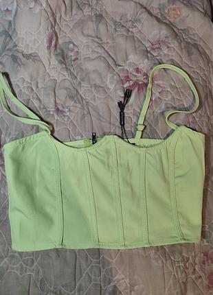 Класний сексуальний топ майка корсет під груди