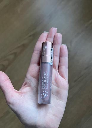 Рідка матова помада golden rose soft matte
