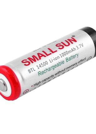 Акумулятор li-ion 1000mah 1шт small sun, (400) тм китай