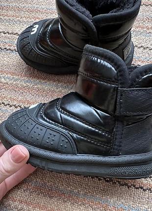 Стильні зимові чобітки унісекс 25-25.5р