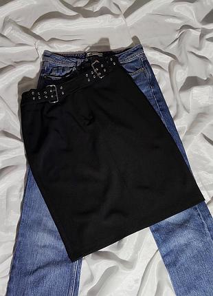 Черная юбка карандаш morgan
