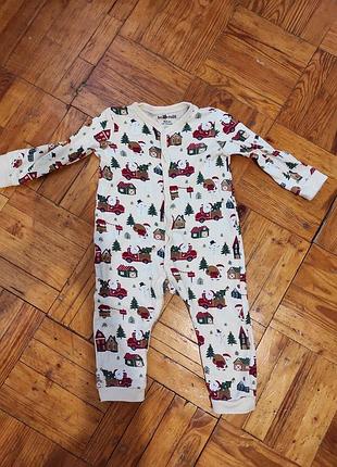 Новогодний слип на 80-86см