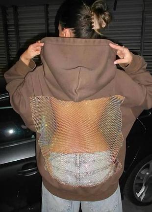 Худі на флісі жіночий (42 - 46 р. )