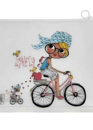 Папка на молнии а4 33*24см пвх a4-3002/ll-136 тм prc