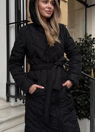 Зимове пальто на теплій підкладці!!