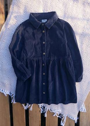 Вельветовое платье, платье на девочку 4-5 лет🎀