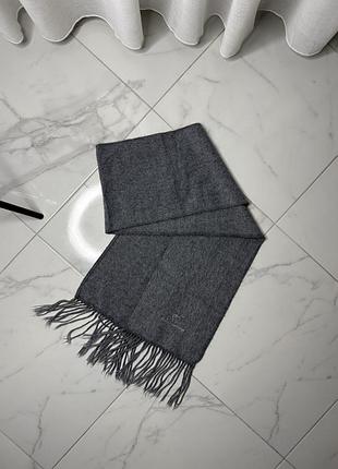 Alpaca camargo scarf fringed embroidered camel gray soft