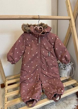 Зимовий комбінезон від н&м (не секонд) розмір - 80(9-12м,  можливо довше) стан - ідеальний, купувала малій, одягнули 3 рази-, нам маленький🥺