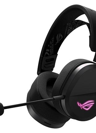 Asus rog pelta black  бездротові ігрові навушники з rgb підсвічуванням